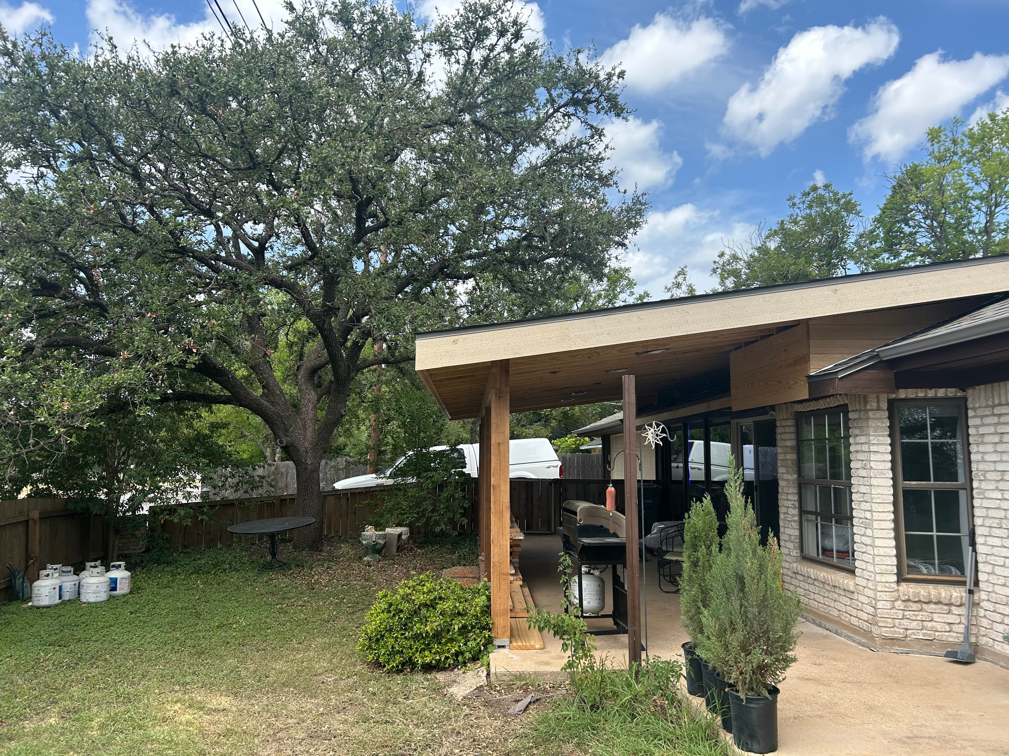 Outdoor Builds by Recon Roofing in Central Texas
